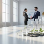 Zespół ekspertów od marketingu internetowego w Białymstoku planujący kampanię reklamową dla klienta.